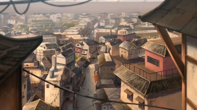 Buildings in Ba Sing Se's Outer Ring 